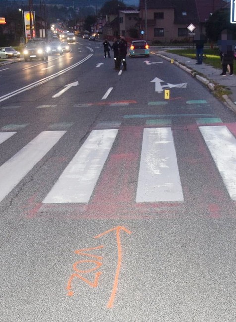V Spišskej Novej Vsi zrazilo školáčku auto rovno na priechode. 