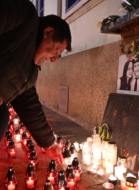 Spomienka na Jána a Martinu v Košiciach