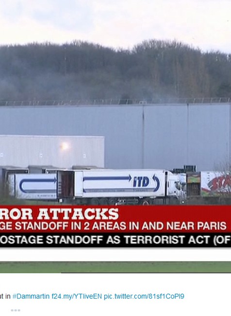 Dammartin - výbuchy a dym z budovy, kde sú zabarikádovaní bratia