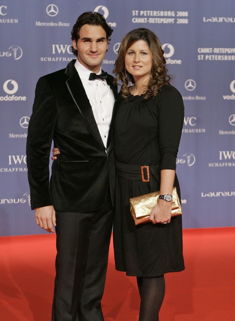 Roger Federer a Mirka 4