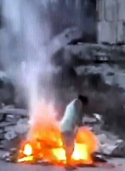 V Pezinku založili oheň