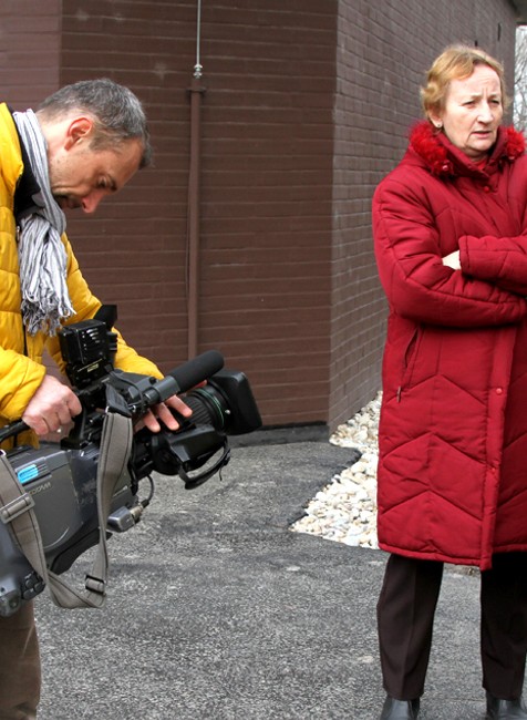 Eleonóra Študencová Dárius Haraksin výroba reportáž kamera deti Ivana Boórová