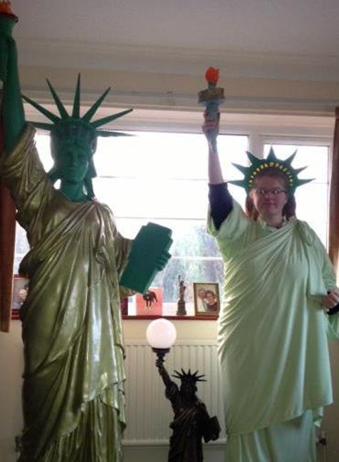 Amanda ako Socha slobody