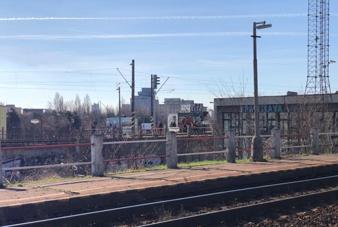 Nehoda pri železničnej stanici Vinohrady