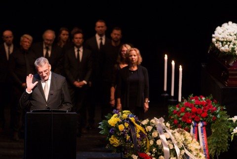 Posledná rozlúčka so Stanom Dančiakom, Martin Huba