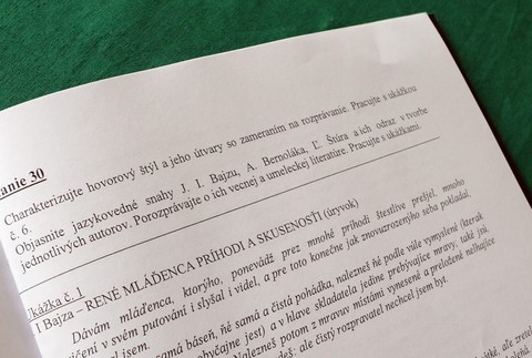 Maturitné zadanie pre prezidenta Andreja Kisku 