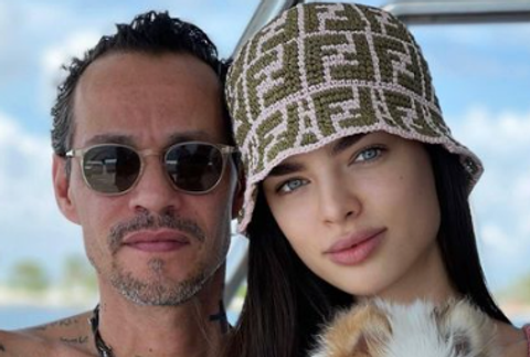 Marc Anthony s partnerkou