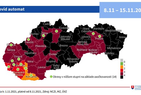 Covid automat od 8.novembra