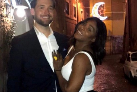 Serena Williams so snúbencom