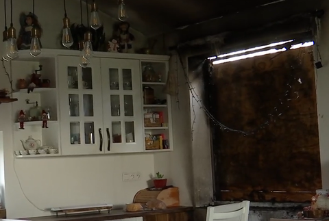 Požiar majetku starostu obce Macov 2