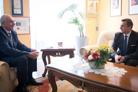  Andrej Danko  počas pracovnej návštevy Najvyššieho kontrolného úradu 