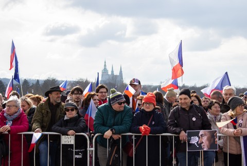 Protesty v Prahe 3