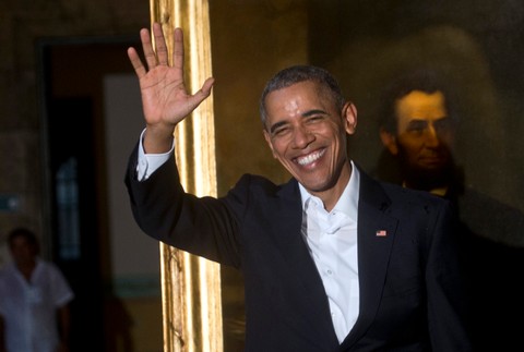 Barack Obama na návšteve Kuby