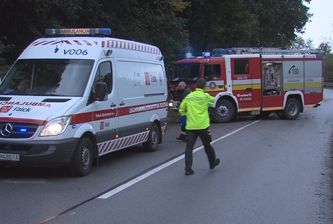 Tragická nehoda pri Humennom: 34-ročný muž podľa informácií TV JOJ vyletel z cesty