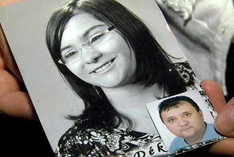 Utopená Eliška s otcom