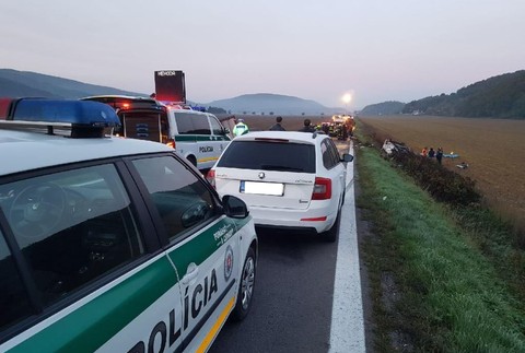 Nehoda pri Prievidzi 