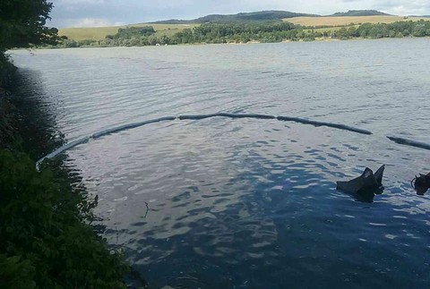 V Domaši skončil traktor.