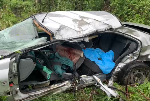 Nehoda nad obcou Málinec