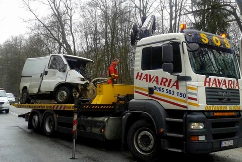 nehoda Bytča odťahovka