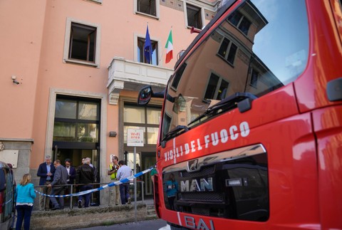 Taliansko Miláno požiar obete domov dôchodcov (1)