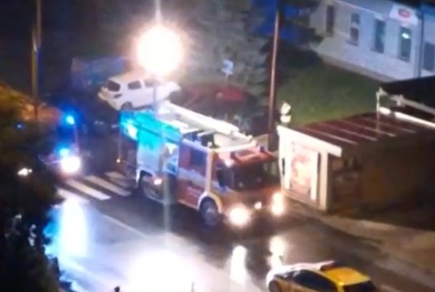 Sklad reštaurácie v Humennom skončil v plameňoch. 