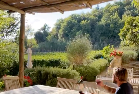 Cibulková v Toskánsku