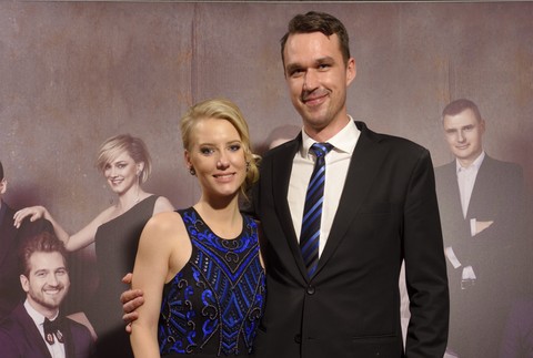 Danka Strculová s priateľom Kamilom