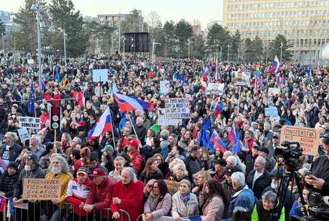 Protest v Bratislave 3