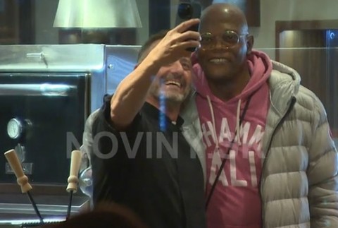 Samuel L. Jackson v Bratislave