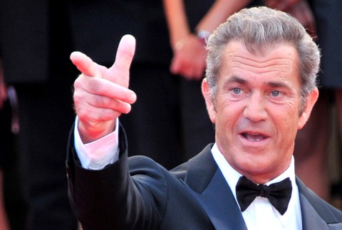 Mel Gibson herec gesto rukou detail