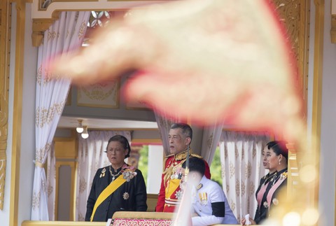 Pohrebná ceremónia thajského panovníka Pchúmipchónajpg