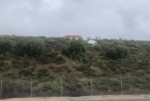 Nehoda autobusu v Kalifornii