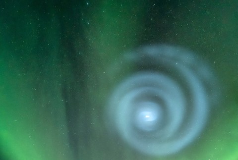 Polárna žiara TASR Aljaška