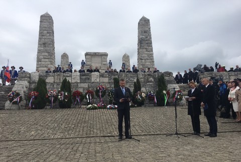 Peter Pellegrini, príhovor, mohyla