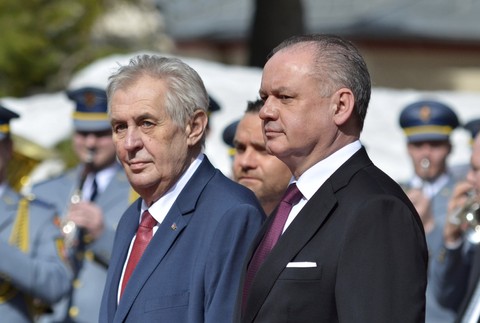 Miloš Zeman a Andrej Kiska