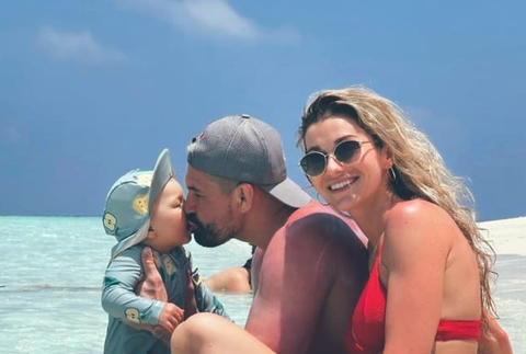 Attila Végh s rodinou