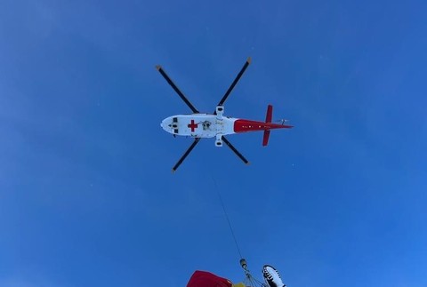 Lavína v Nízkych Tatrách