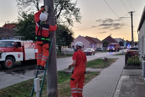 Požiar rodinného domu