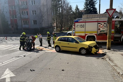 Dopravná nehoda na Kramároch 