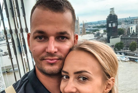 Barbora Krajčírová s manželom