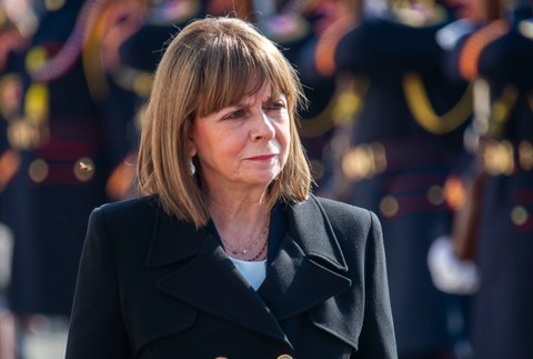 grécka prezidentka Katerina Sakellaropulová