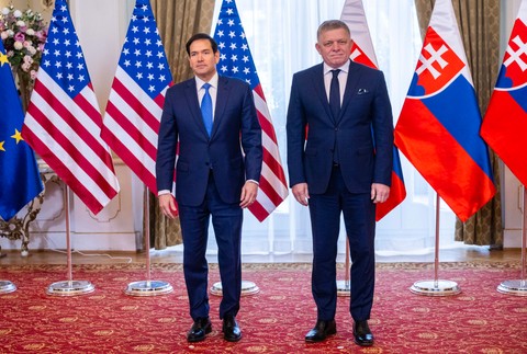 Stretnutie Roberta Fica s Marcom Rubiom 3