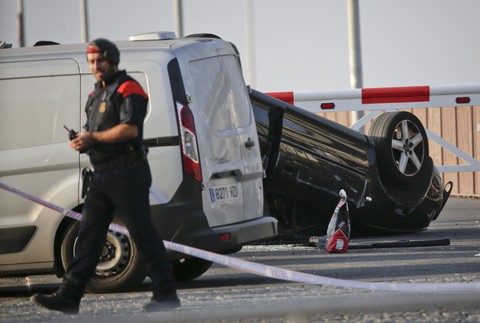 Foto: Barcelona sa spamätáva zo smrteľného teroristického útoku