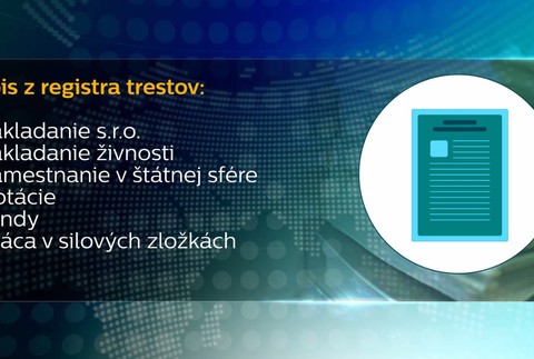 Výpis z registra trestov