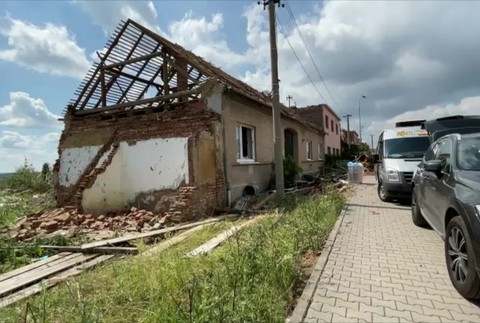 Zábery zo zasiahnutých oblastí