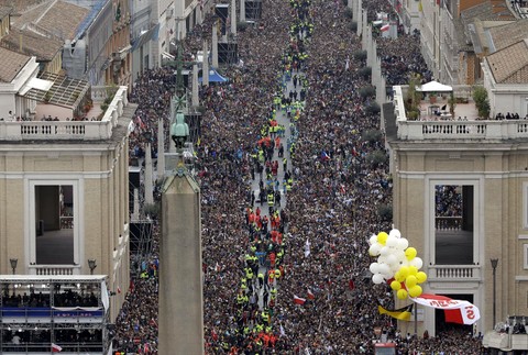 Svätorečenie Jána Pavla II. a Jána XXIII. 9