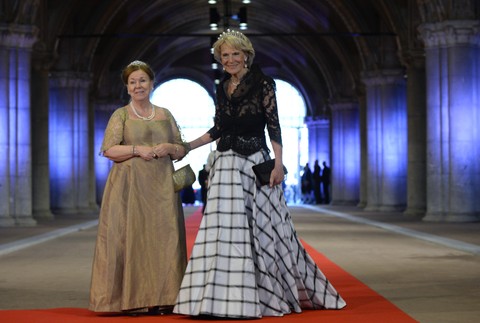 Princezná Christina vľavo