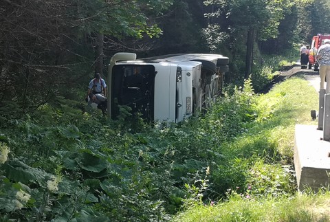Nehoda autobusu Donovaly