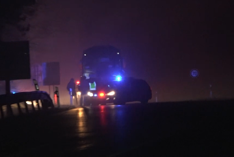 autobus chodec kamion 