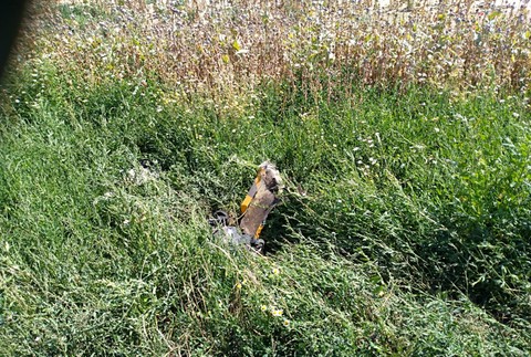 Nehoda motorka a osobné auto 3